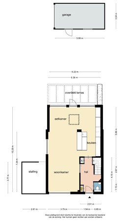 Floorplan - Marie Koenenstraat 11, 6191 BT Beek